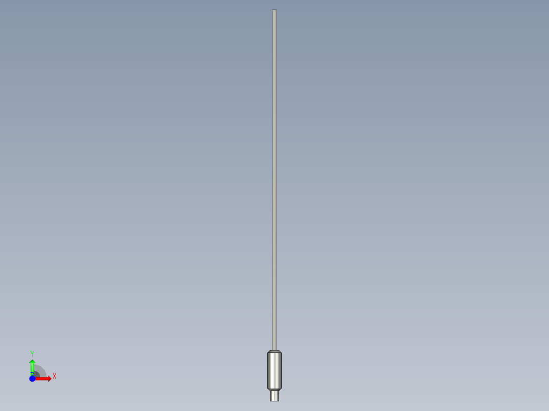 基恩士FU-66core_kc图纸模型前视图