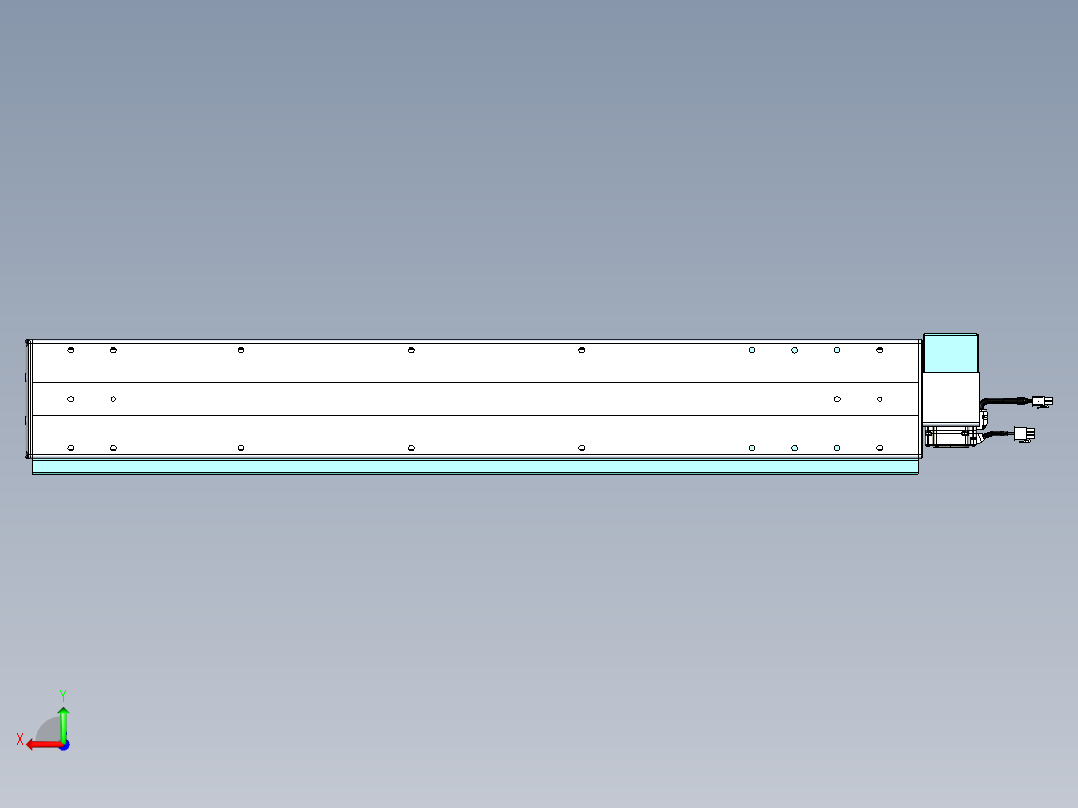 威洛博VBF同步带传动一般环境VBF14-L45-S750-BRU-ZP40-C3后视图