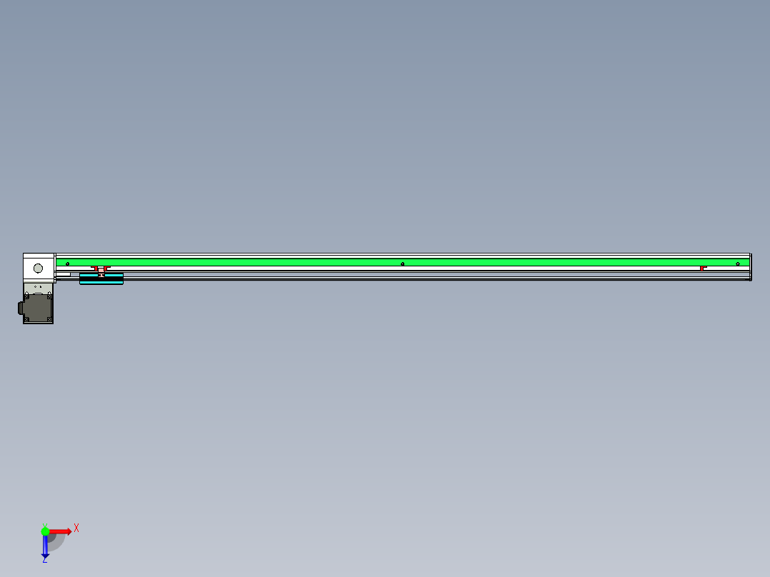 威洛博VBF10-L45-S1300-BLU-P40-C4俯视图