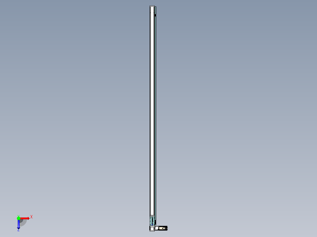 欧规系列-LB6A-L130-S2800-BL-ZP40-C3俯视图