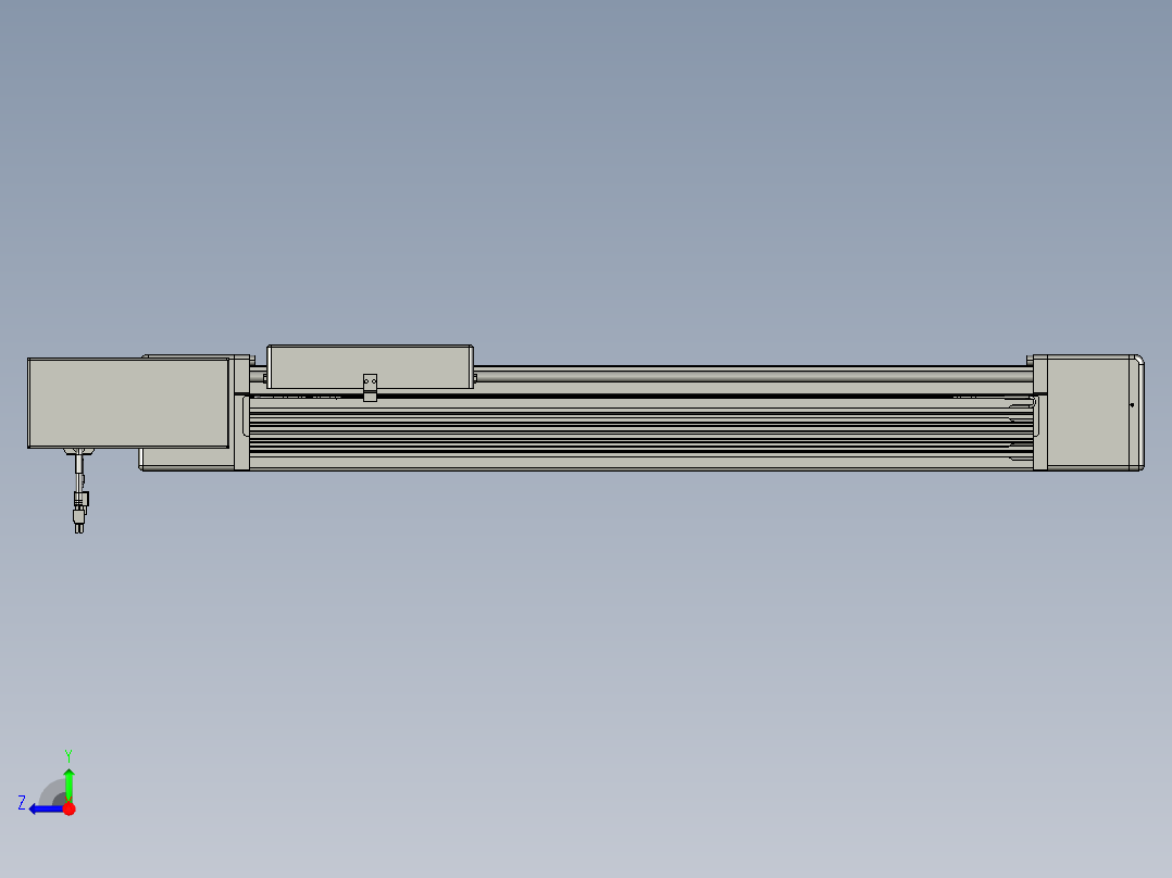 威洛博直线电机模组EB16-L208-S550-BL-ZP75-MS3-5K右视图