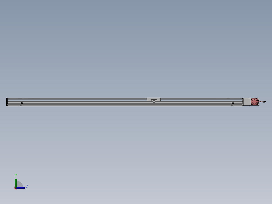 精密模组MT170-L125-2400-R-M75-C4左视图