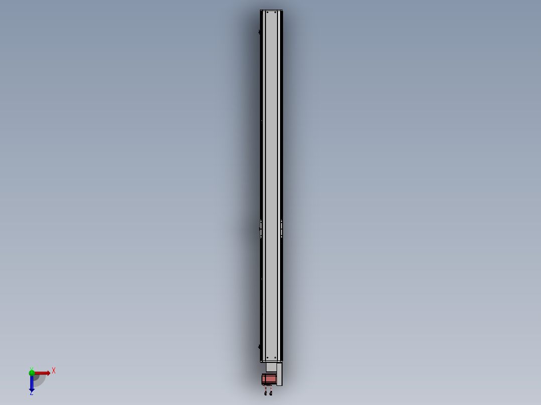 精密模组MT170-L125-2400-R-M75-C4俯视图