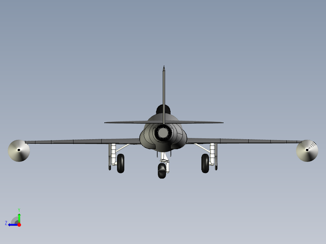 144-P-80A Shooting Star STP STL右视图