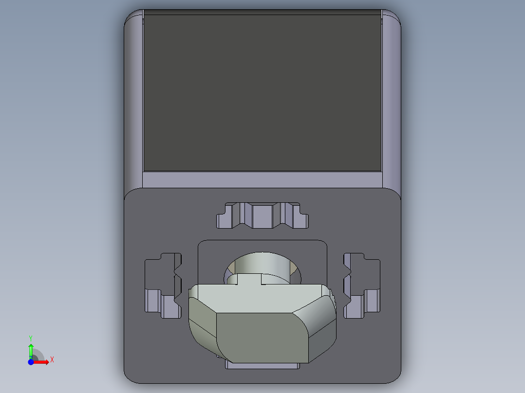 型材-BR 30X30 45_CONNECTOR KJN518426前视图