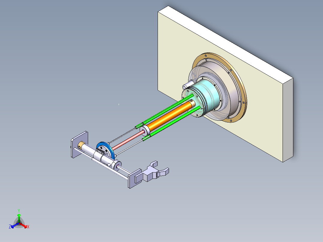 基于S7-200PLC的搬运机械手设计-含程序和三维catia【西门子】正等轴测图