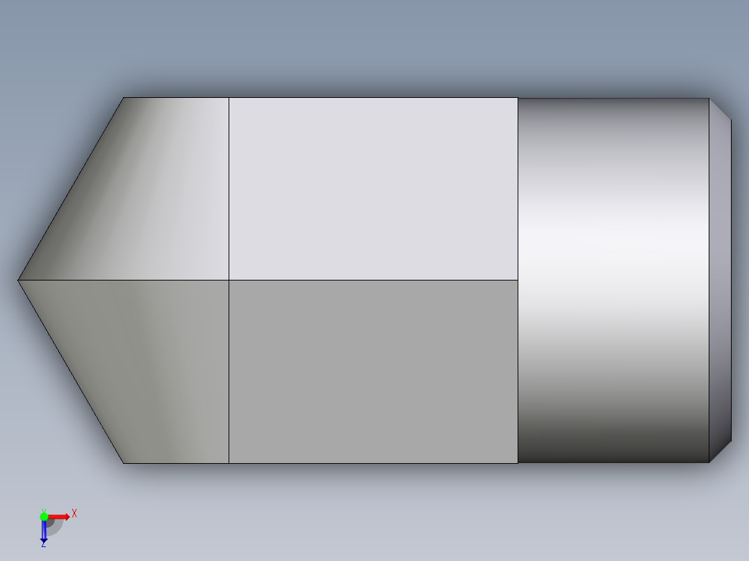 卡套式工业通用硬管接头EO_Male_stud_elbow_WE16SRCFX俯视图