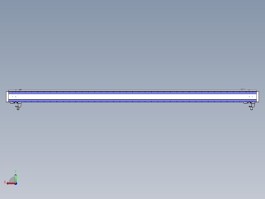 威洛博VL系列3d模型模组2VL17E2Y-S3500后视图