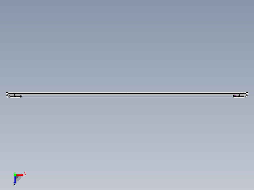 威洛博VL系列3d模型模组2VL17E2Y-S3500俯视图