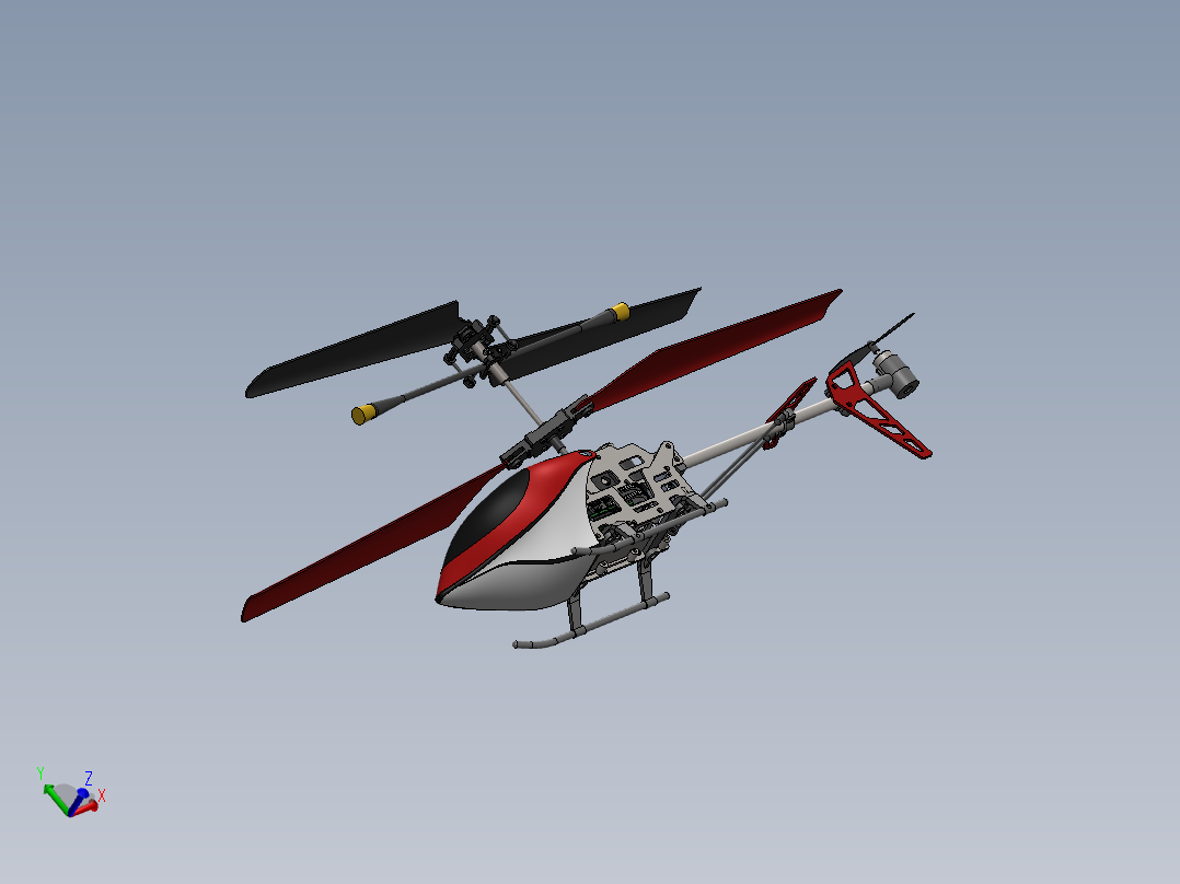 直升<span style='color: red'>飞机</span> <span style='color: red'>飞机</span>模型设计 (84)