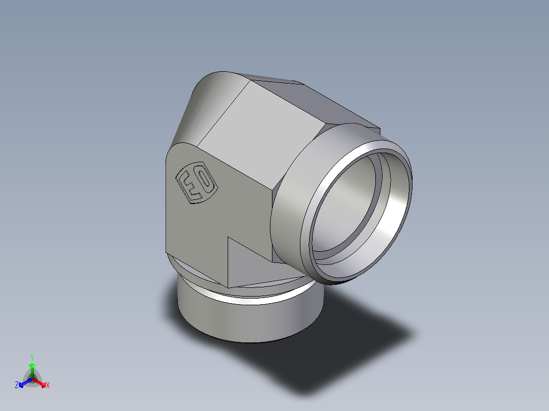 卡套式工业通用硬管接头EO_Male_stud_elbow_WE42LMCFX