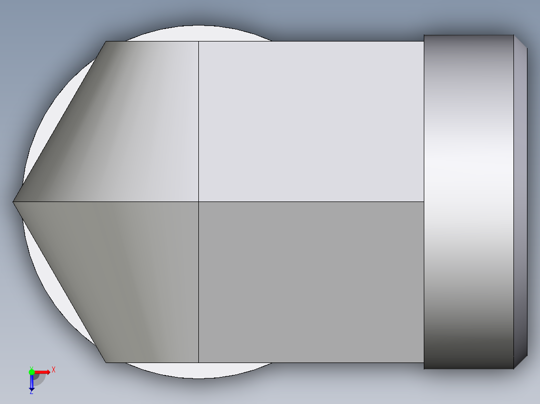 卡套式工业通用硬管接头EO_Male_stud_elbow_WE42LMCFX俯视图