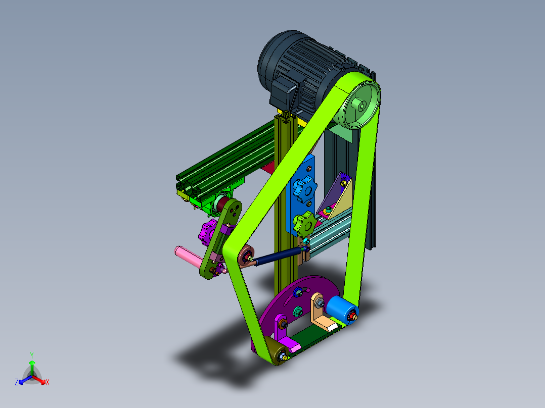 抛光不锈钢金属带轴打磨机