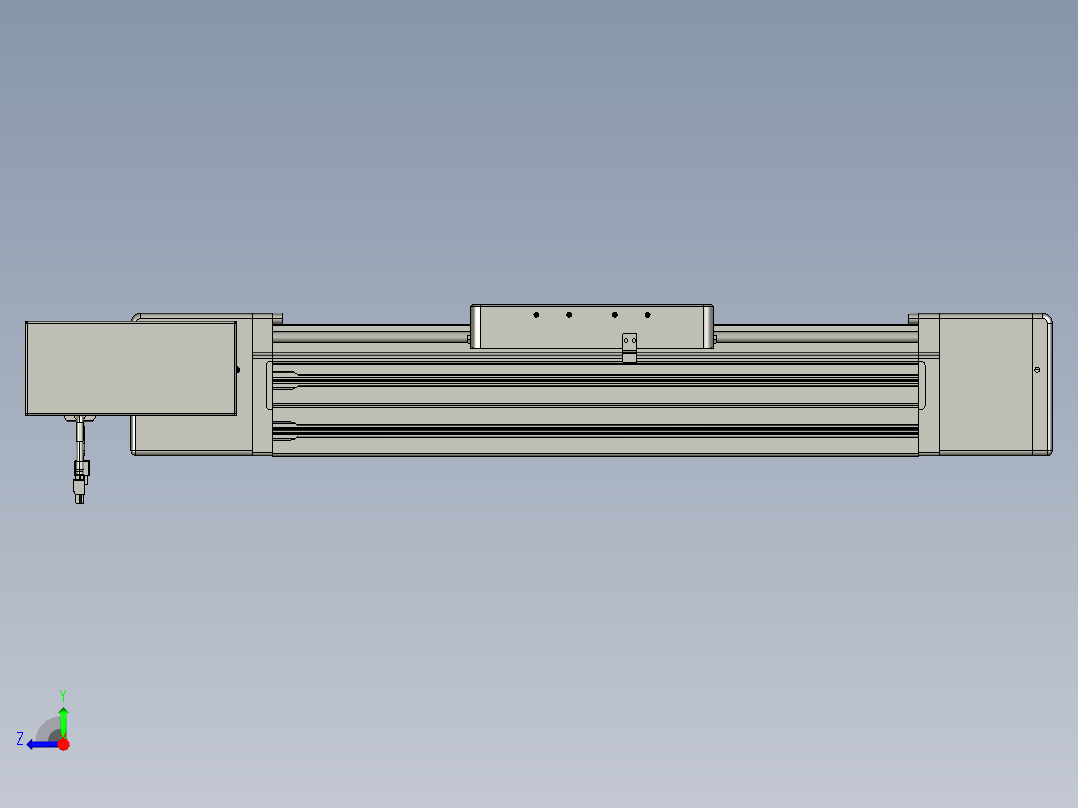 威洛博直线电机模组EB20-L224-S350-BL-ZP75-MS3-5K右视图