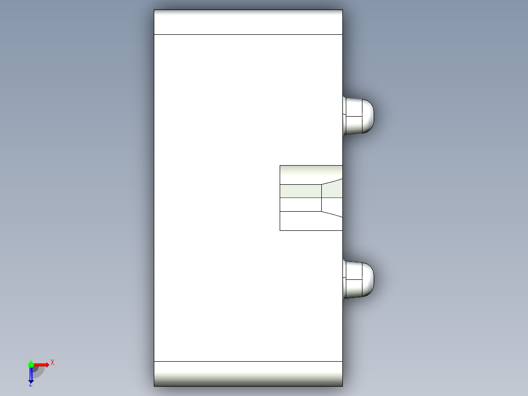 型材-BR 30X30 END CONNECTOR 3842526003俯视图