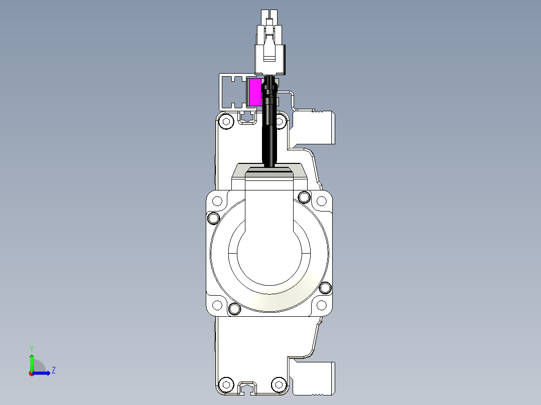 威洛博QF13-Lxx-C-S1020-BC-ZP40-C3左视图