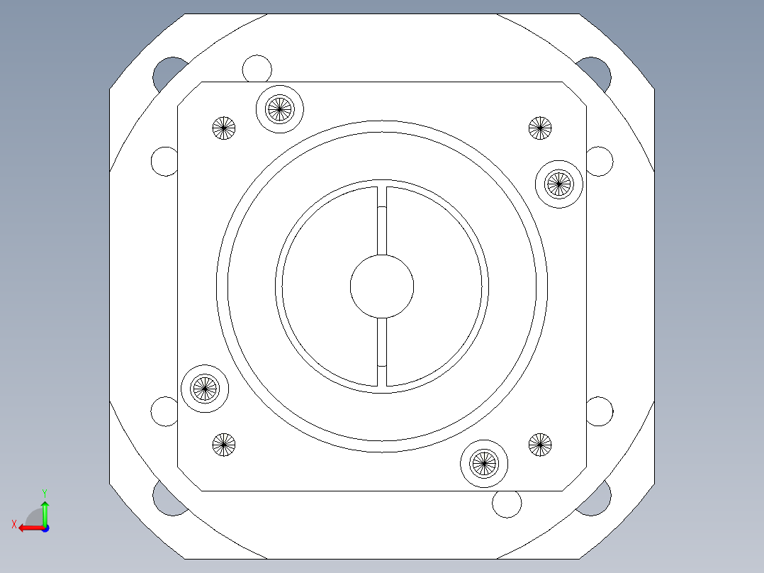 直齿PLX120-L2 14-73-98.43-M6.stp后视图