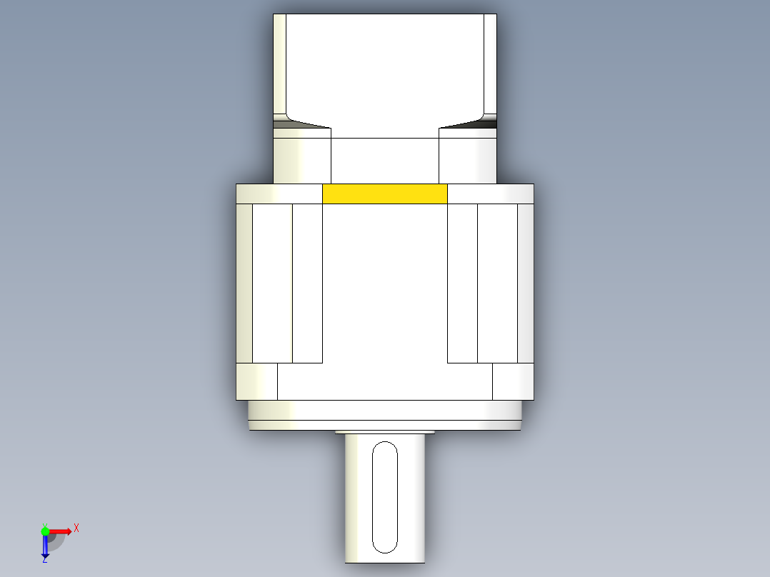 直齿PLX120-L2 14-73-98.43-M6.stp俯视图