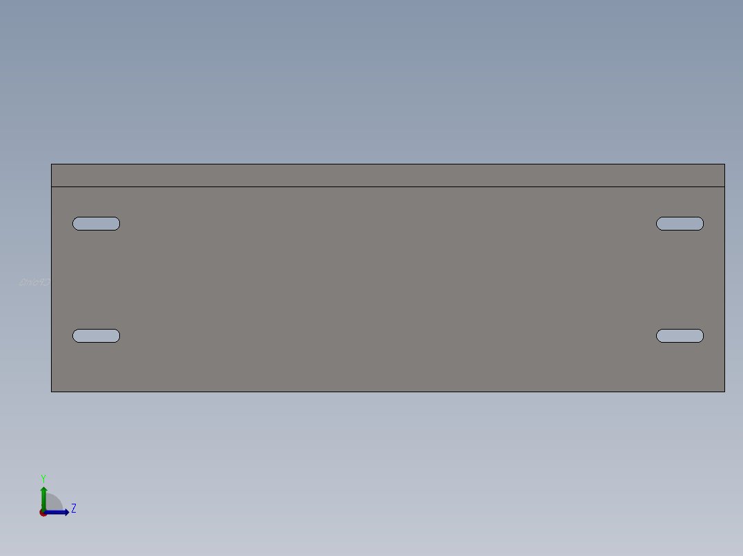 cable duct tee左视图