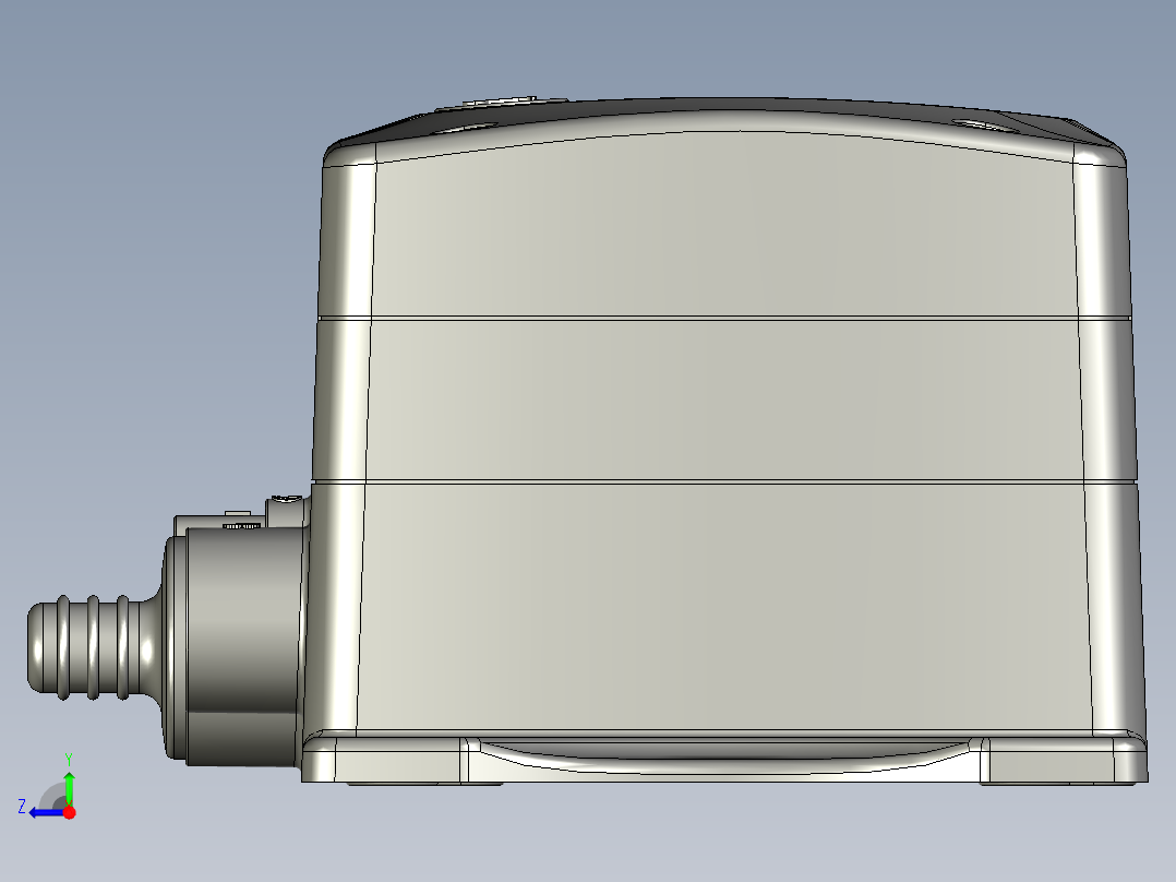 上银线性制动器STEP_LAK6B右视图