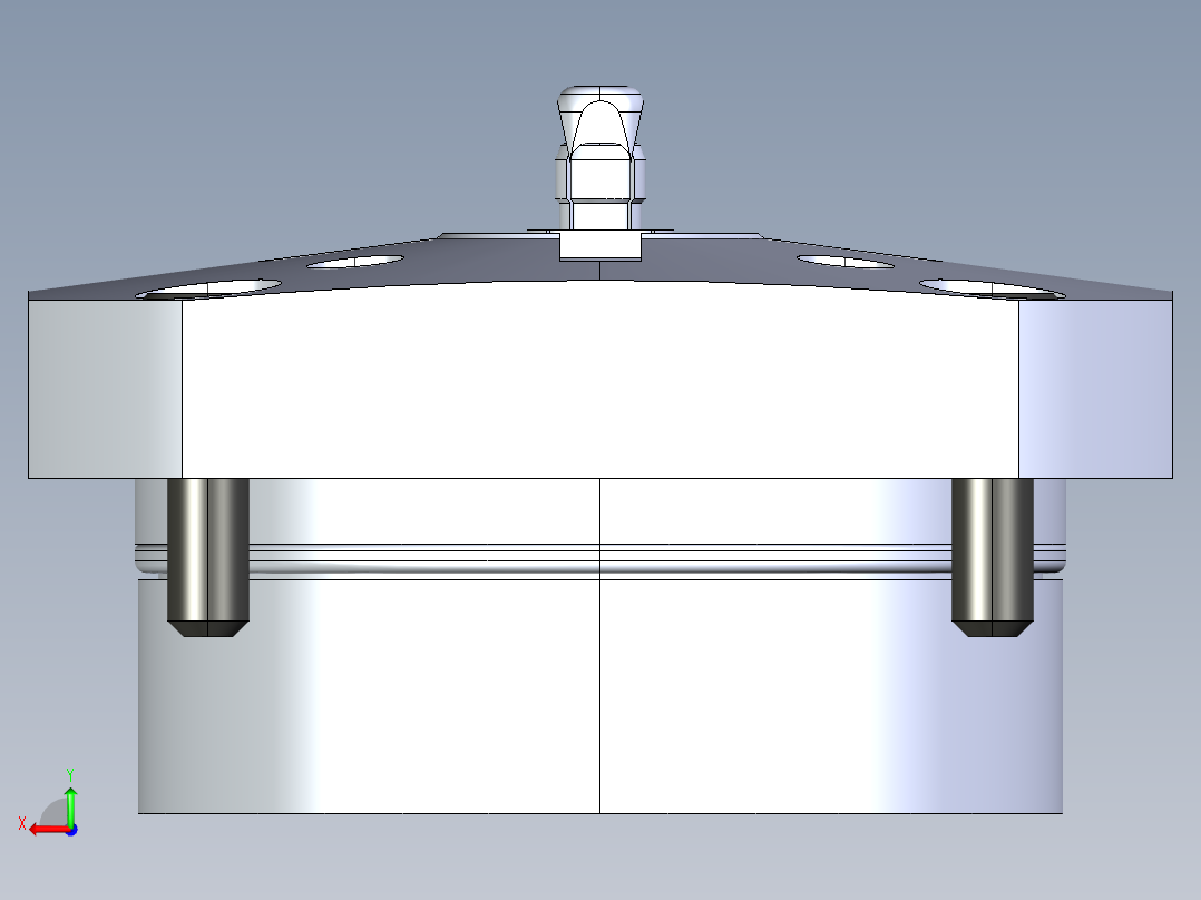 KOSMEKSWH2060-G多系列多零件图纸模型多系列多零件图纸模型后视图