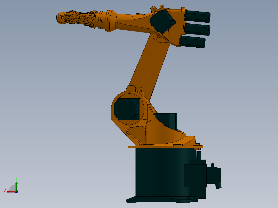 KUKA KR 6后视图