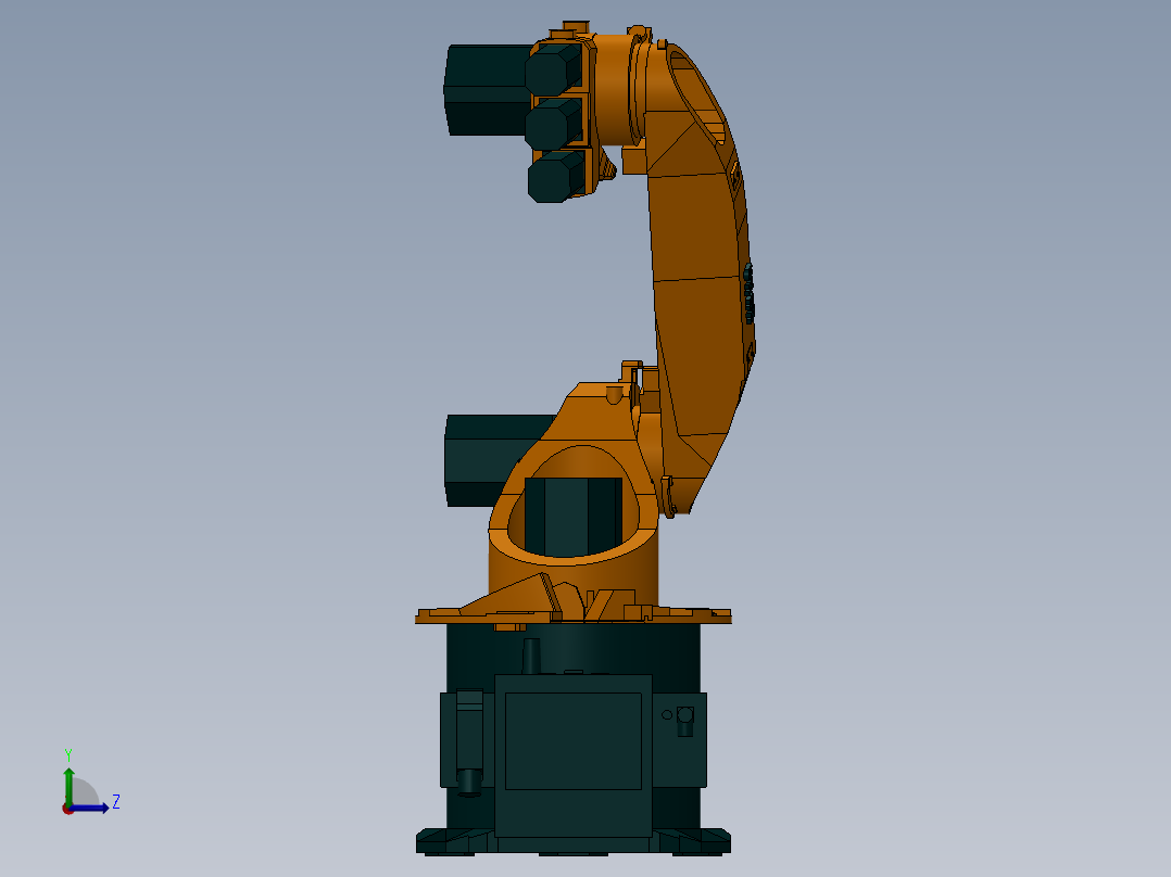 KUKA KR 6左视图