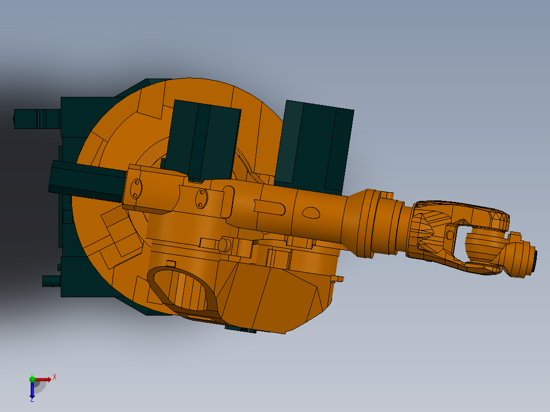 KUKA KR 6俯视图