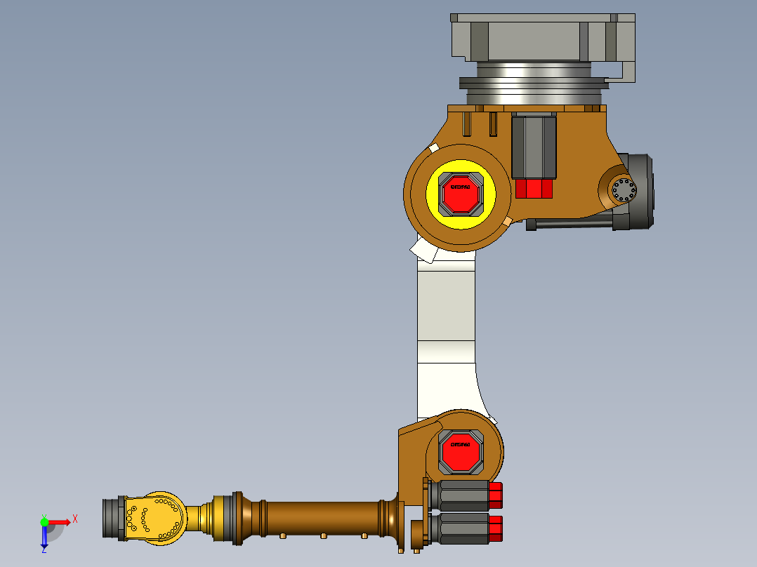 发那科fanuc s430i俯视图