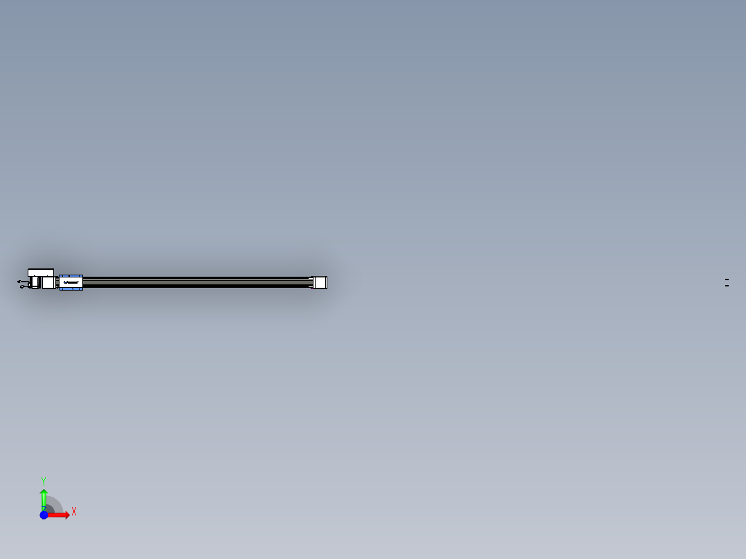 威洛博LB.GB同步带传动--欧规系列GB8-L96-S1750-BR-P75前视图