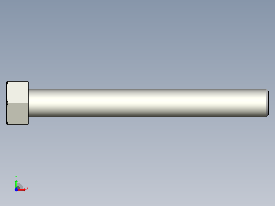 螺栓-Screw-M24-200-200-20-36-20-No.stp前视图