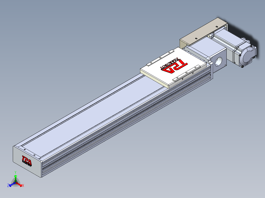同步带全封闭直线模组TPA-HCB-110D-90-L450-MR-C-P40-N3