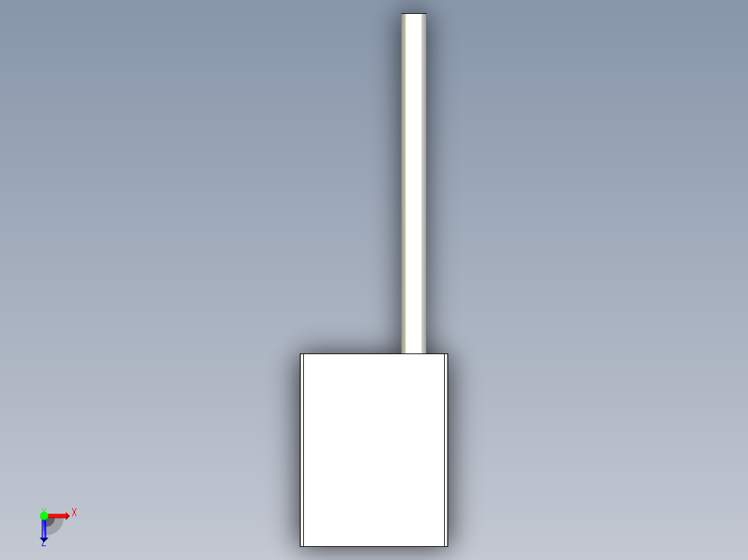 基恩士FU-L41Z_kc图纸模型俯视图