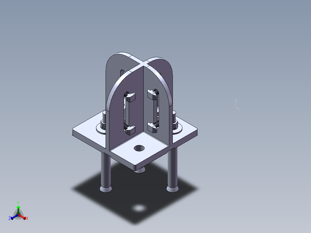 铝型材及其附件5.11.4560.ST正等轴测图