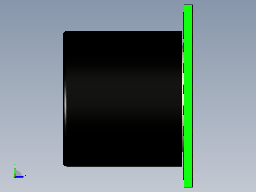 传感器 (76)左视图