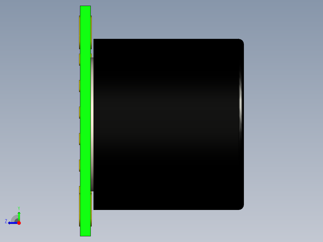 传感器 (76)右视图