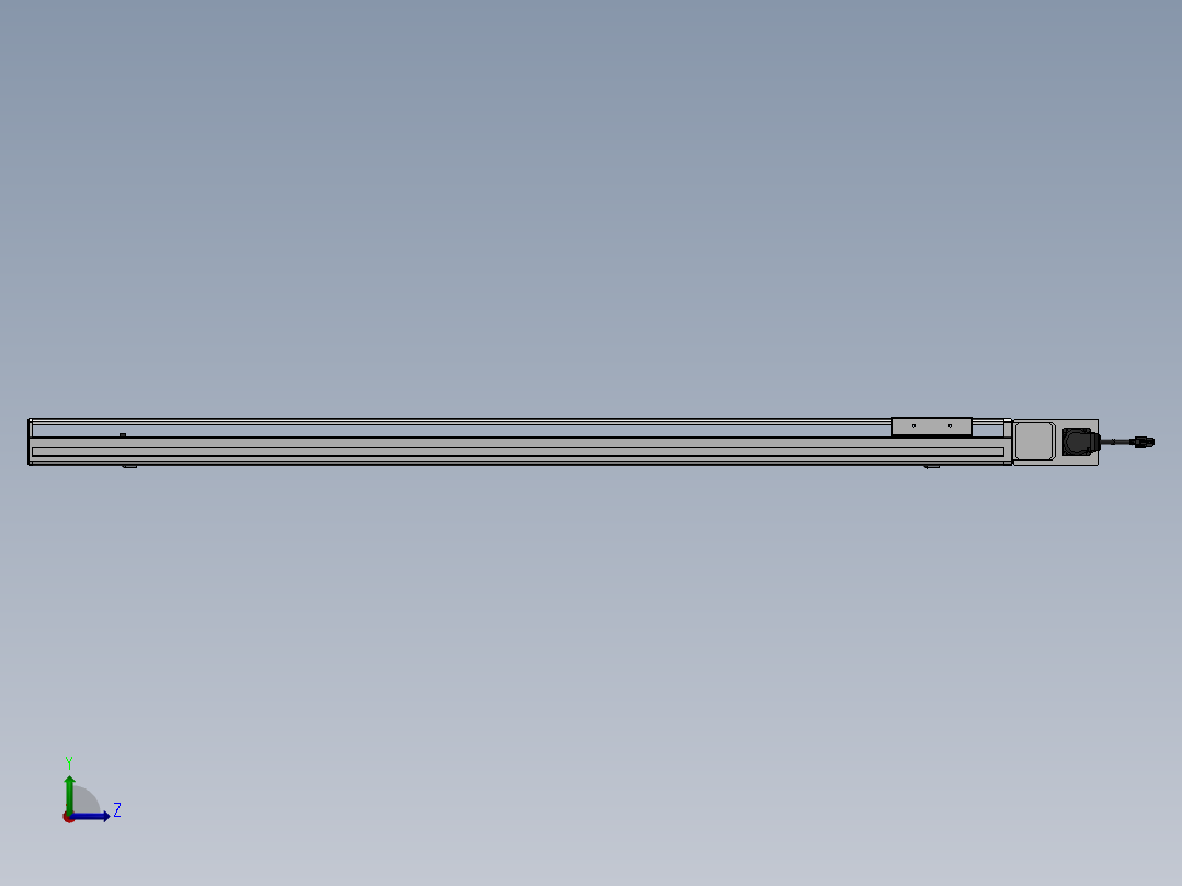 精密模组MT100-L78-1100-R-M10-C4左视图