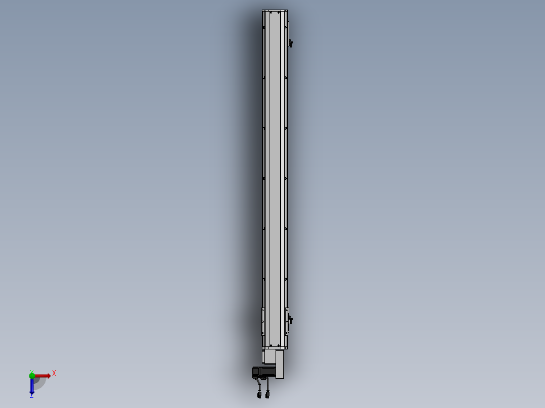 精密模组MT100-L78-1100-R-M10-C4俯视图