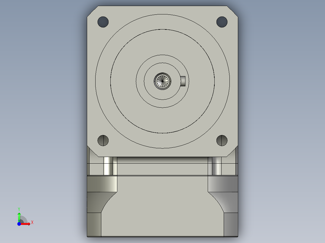 斜齿ZPGH090-L2 14-50-70-M4.STEP前视图