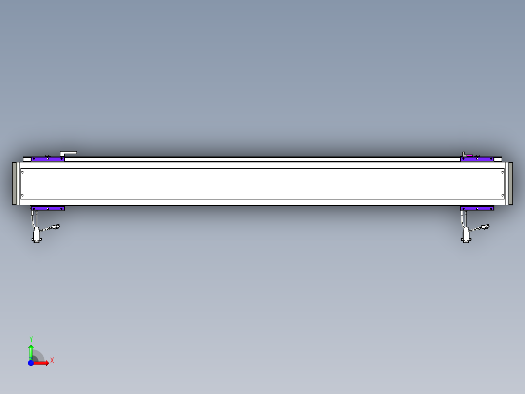 威洛博VL系列3d模型模组2VL14S1Y-S1250前视图
