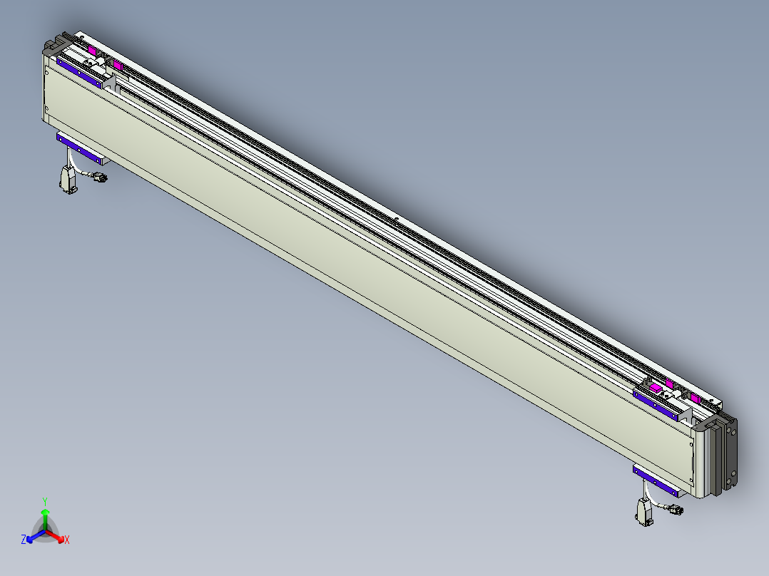 威洛博VL系列3d模型模组2VL14S1Y-S1250正等轴测图