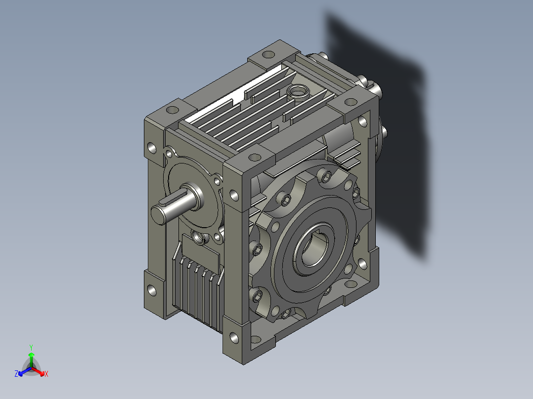 NRV040-E正等轴测图