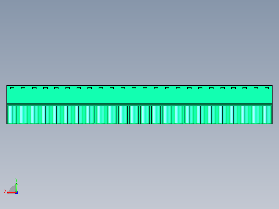 DEGSON 2EDG 系列 5.0mm 可插拔接线端子组-2EDGK-5.0-24P-14-00AH后视图