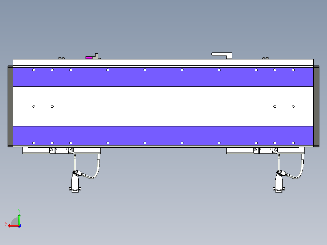 威洛博VL系列直线电机模组-2VL22H3-S300后视图