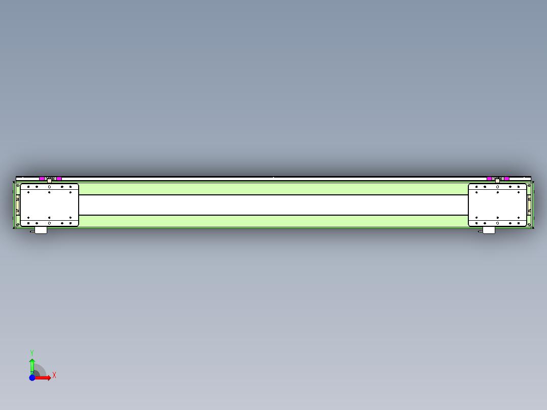 威洛博LC系列3d模型模组2LC17E2Y-S1350前视图
