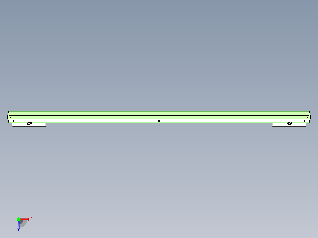 威洛博LC系列3d模型模组2LC17E2Y-S1350俯视图