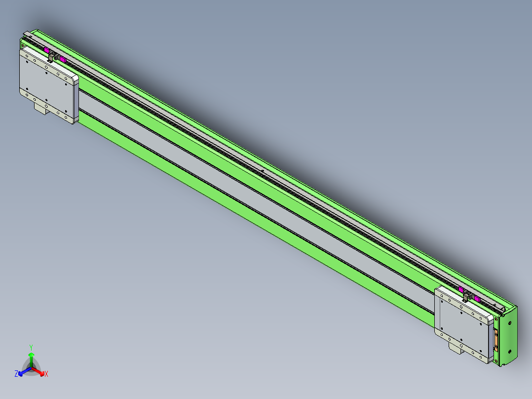威洛博LC系列3d模型模组2LC17E2Y-S1350正等轴测图
