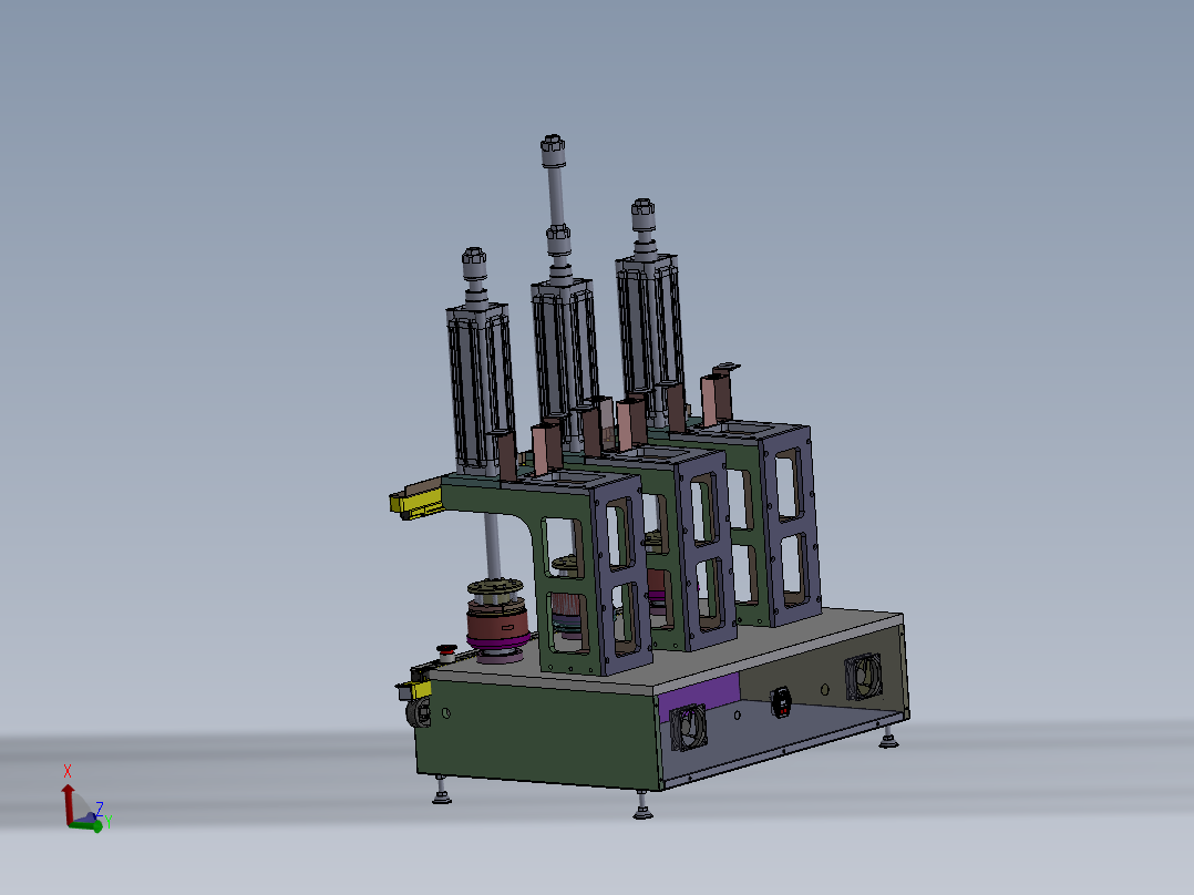 小型气缸压力机