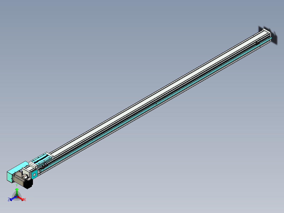 欧规系列-LB6A-L65-S1850-BR-ZP40-C3正等轴测图