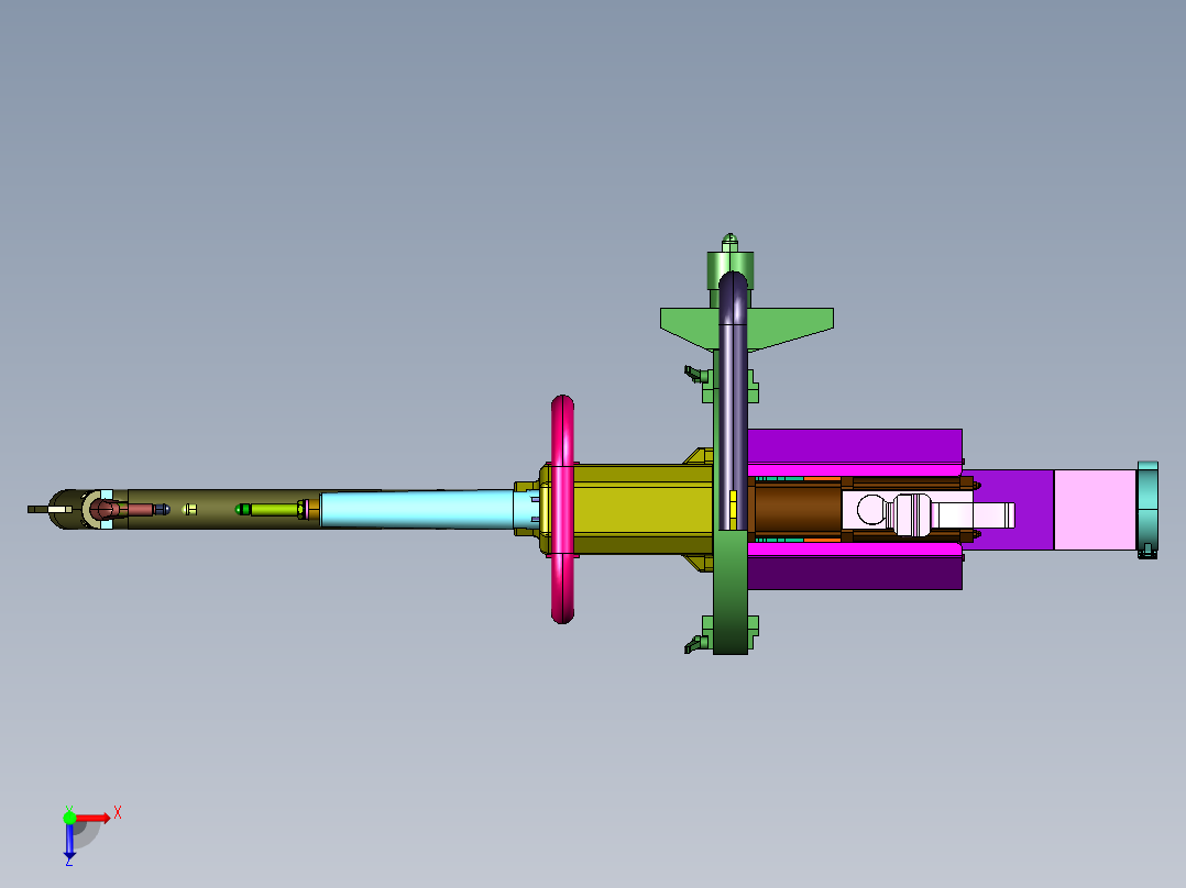 德国尼玛克NIMAK焊接设备C焊钳俯视图